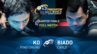 P.C. KO vs BIADO ▸ 2024 WPA PREDATOR WORLD CHAMPIONSHIP MEN'S 10-BALL