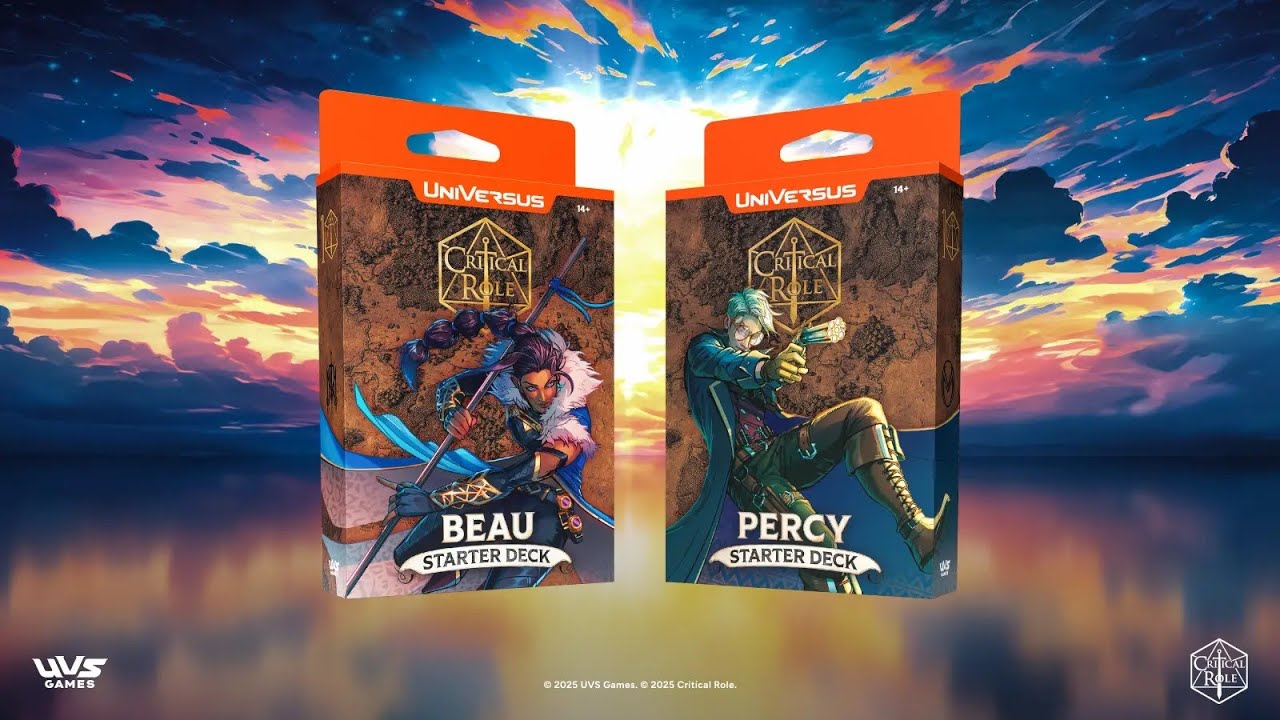 Can A First Timer Win with These Starter Decks? UniVersus' Critical Role: Heroes of Exandria!