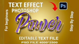 Premium 3D Text Effect in Photoshop – Ultimate Guide for Stunning Typography! 37