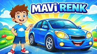 Mavi Mavi: Renkleri Öğreniyoruz! 💙 | En Sevilen Eğitici Çocuk Şarkıları ve Dans YENİ 2026