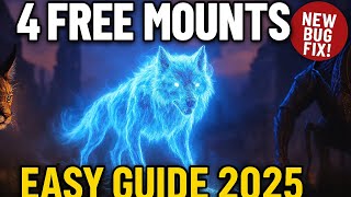 Eso Free Mounts Guide 2025 - Get 4 Mounts Free Solstice, D Road, Necrom & Infinite Archive