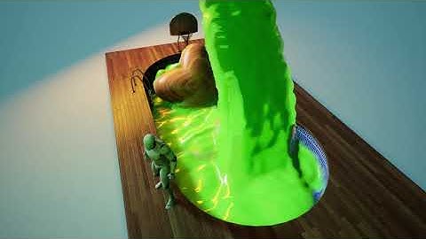 Fluid solver with Niagara Simulation Stages