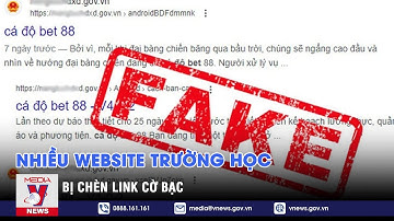 Nhiều website trường học bị chèn link cờ bạc - VNEWS