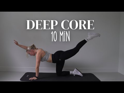 10 MIN DEEP CORE WORKOUT! - YouTube