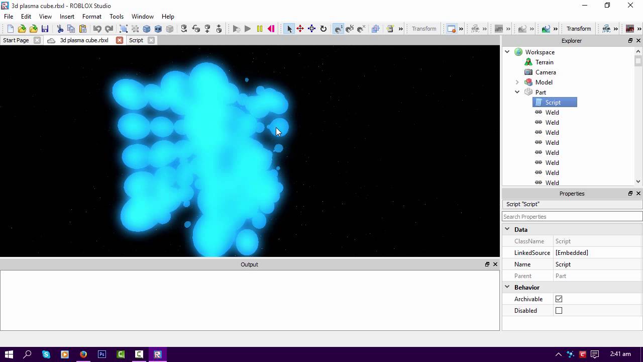 Roblox Projects Plasma Cube And 3d Hand Youtube - roblox insert weld