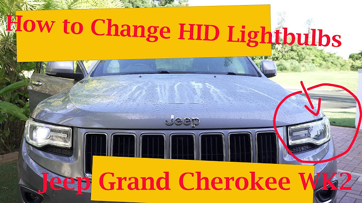 2014 jeep grand cherokee overland headlight assembly