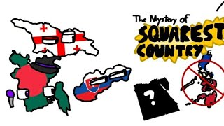 The Mystery of The SQUAREST COUNTRY! 🤔 (Part.1) #geography Wealth