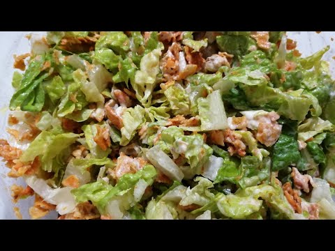 Video: Chips Va Kolbasa Bilan Ovchining Salatasi