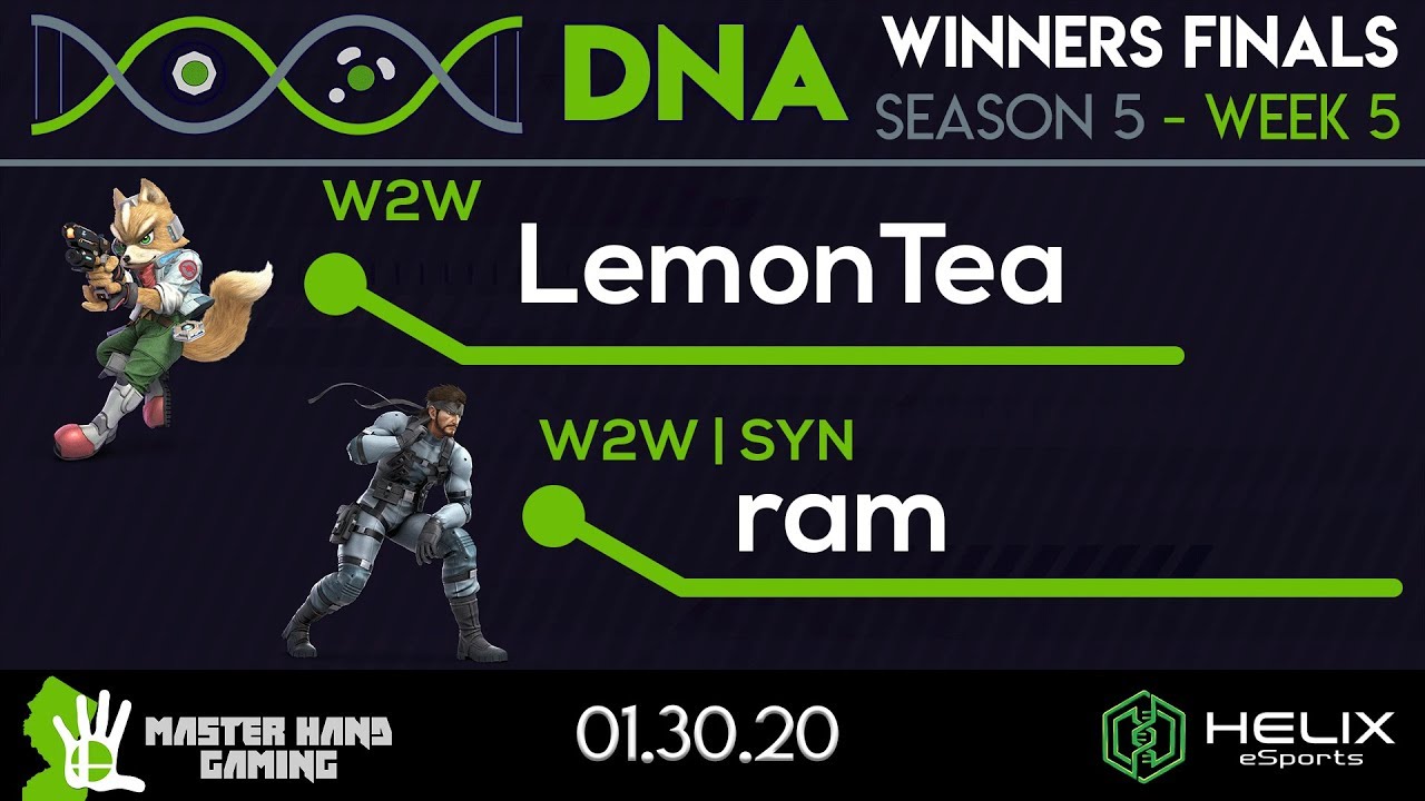 DNA S5:W5 - W2W | LemonTea (Fox) Vs. W2W | SYN |  ram (Snake) - Winners Finals