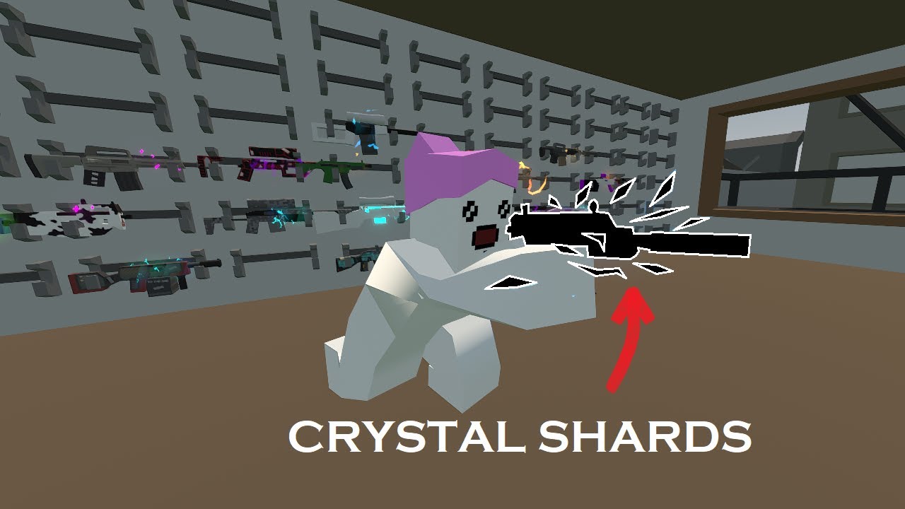 Crystal Shards Obsidian Nightraider  | Unturned Mythical Showcase