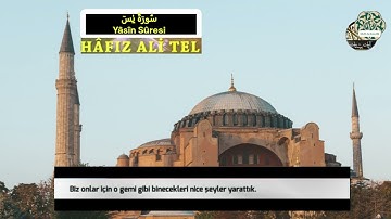 Yâsîn Sûresi Hafiz Ali TEL سُورَةُ يٰسۤ القارئ علي تيل