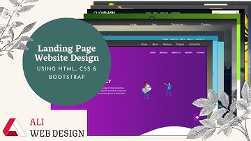 Landing Page Website Design | Dynamic Webpages | ALI WEB DESIGN