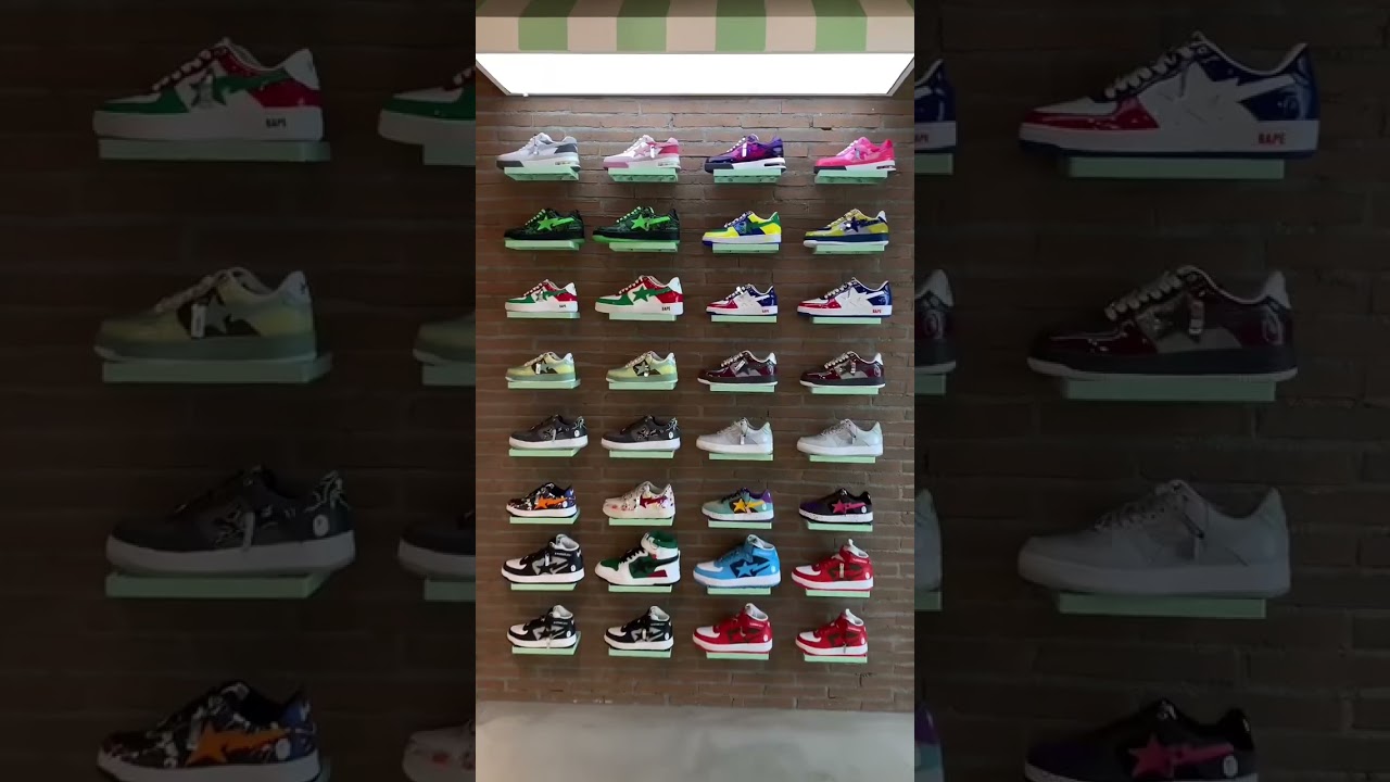 Sneaker shopping inBarcelona 📍 