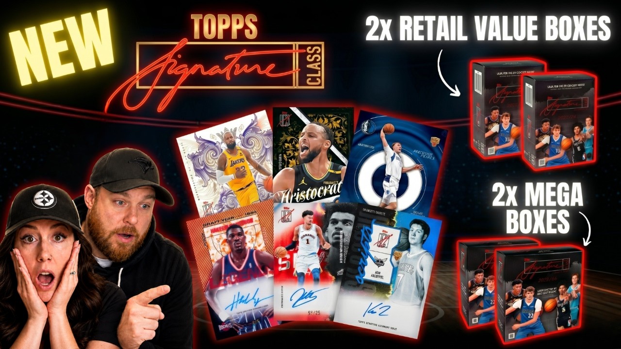 🚨NEW 🚨Topps Signature Class NBA has arrived… Is Retail Worth It?!