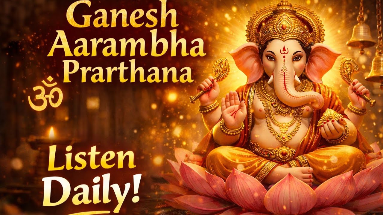 Shri Ganesh Aarambha Prarthana | Powerful Beginning Prayer for Success & Wisdom