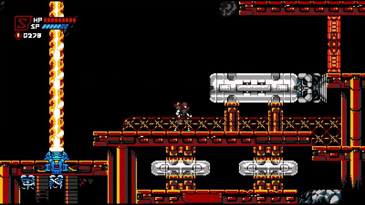 Cyber Shadow Combinatron Boss Fight Skip (Banned for RTA)