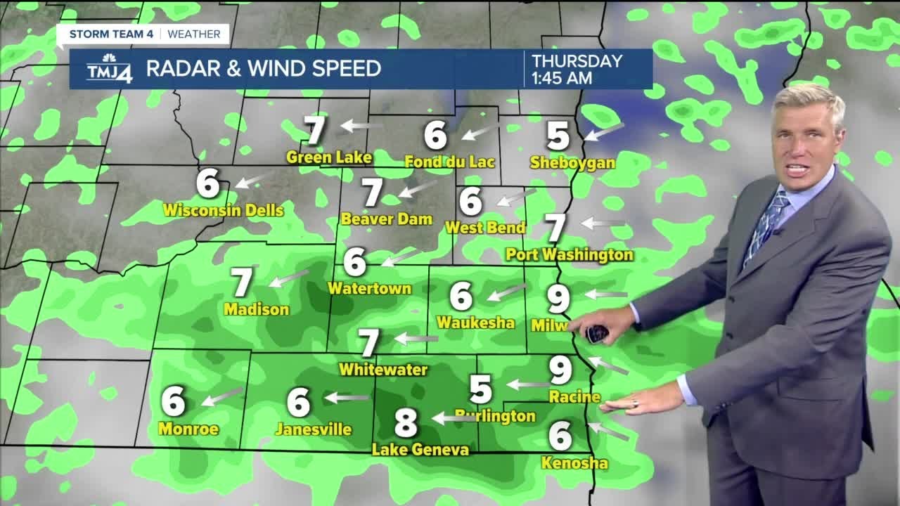 Mostly cloudy Tuesday night with lows in the 60s - YouTube