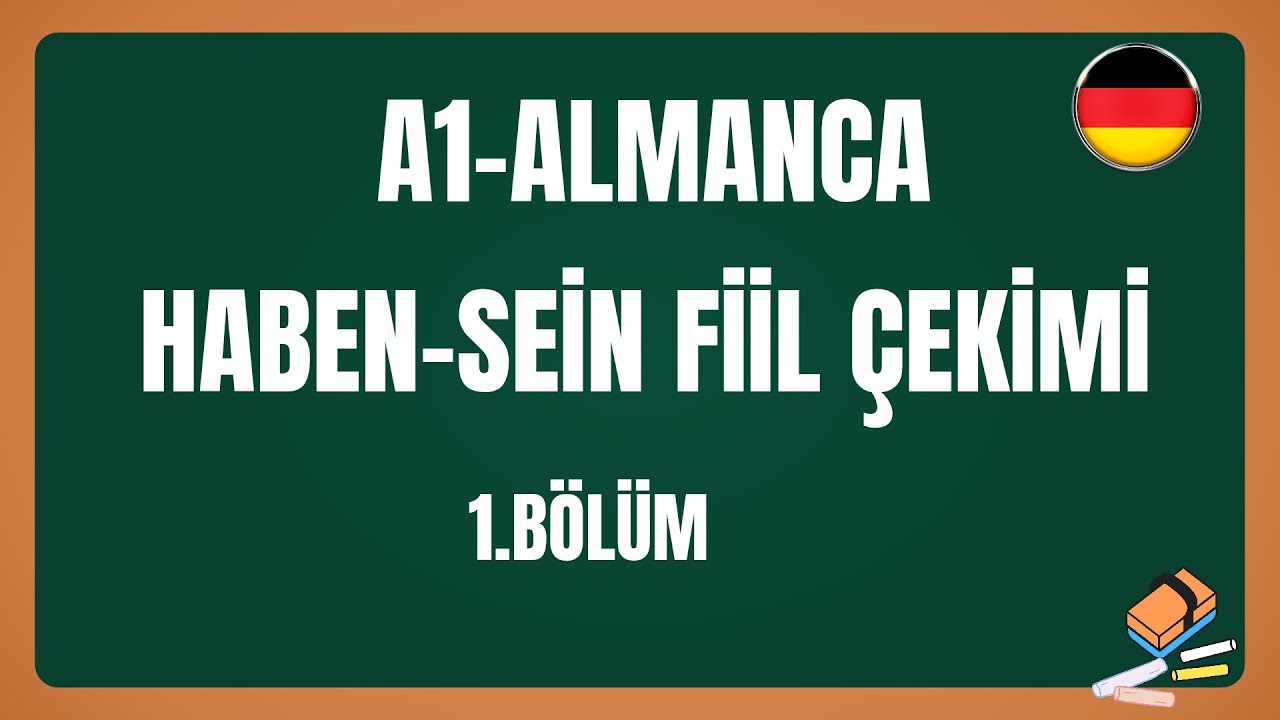 A1 Ders:5 TEMEL ALMANCA A1/SEİN-HABEN FİİL ÇEKİMLERİ-ÖRNEK CÜMLELER 🇩🇪 #almancaöğreniyorum #almanca