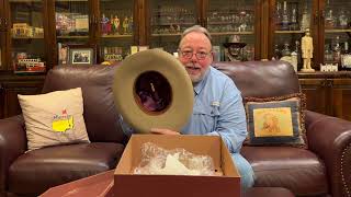 Unboxing The John Wayne Peacemaker Stetson Hat  A Rare Find