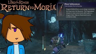 I Crafted the TIER 6 Mithril Spear To SLAY The DRAGON!  - The Lord of the Rings Return to Moria