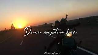 Dear september