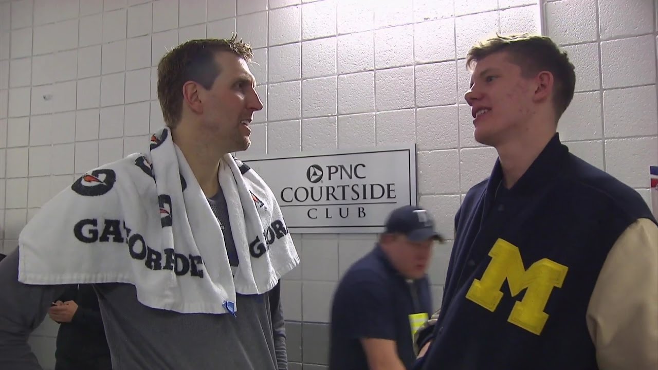Moe Wagner Meets Nowitzki