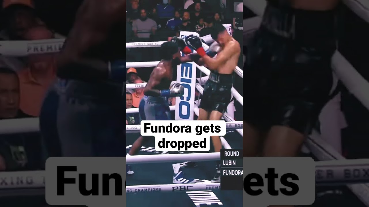 Fundora gets knocked down