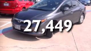 2012 Honda Civic Certified Richardson TX 75080