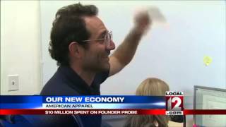 American Apparel admits it spent $10 million on founder probe