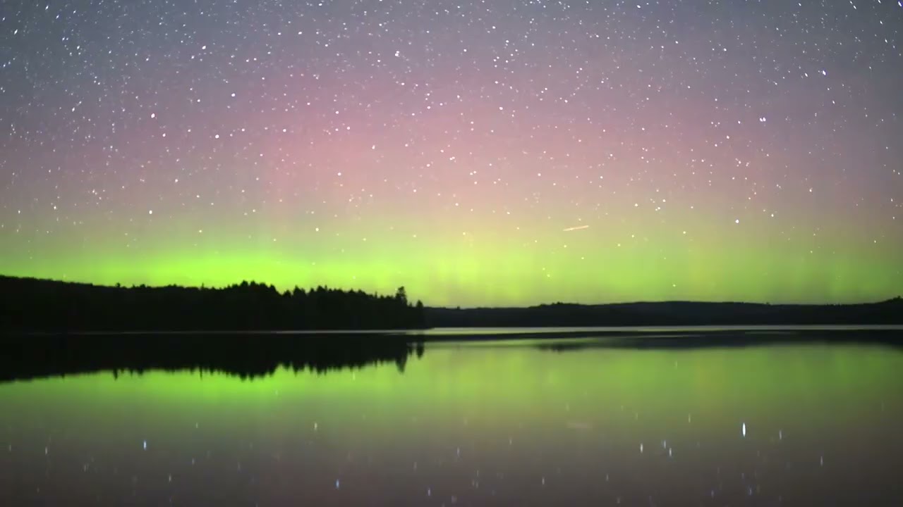 Northern Lights at Algonquin Park YouTube