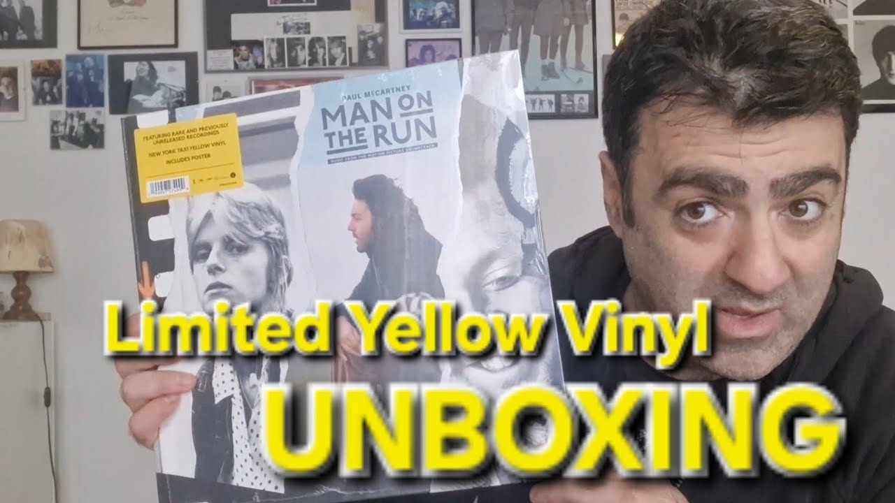 UNBOXING: Paul McCartney & Wings - Man on the Rund Yellow Vinyl
