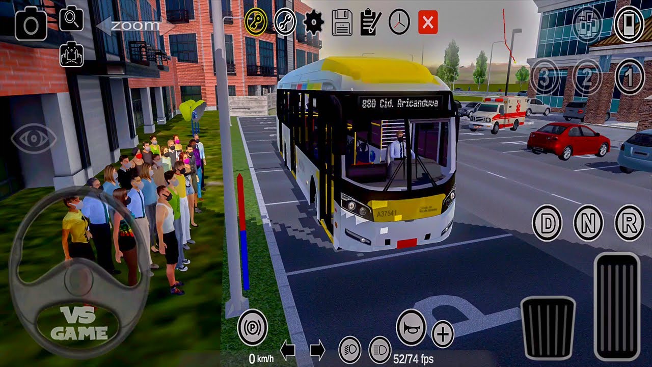 Extreme Crowded Bus Station  Proton Bus Simulator Urbano Android Gameplay  