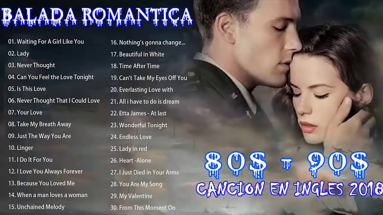 Baladas Romanticas en inglés de los 80 y 90 mix ♪ღ♫ Romanticas viejitas
