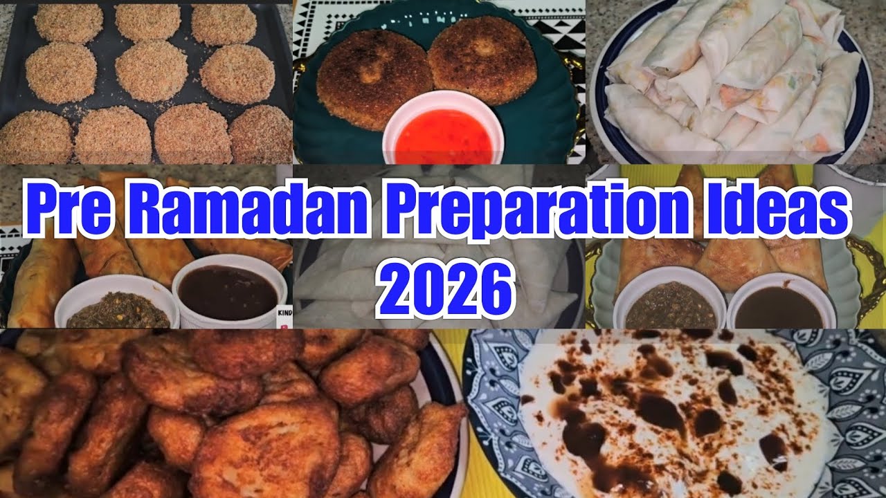 PRE RAMADAN PREPARATION IDEAS 2026 
