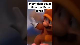 Every Giant Bullet Bill In The Mario Levels mario bulletbill supermariobros supermariobrosmovie