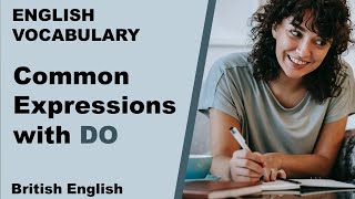 English expressions with DO | English vocabulary lesson