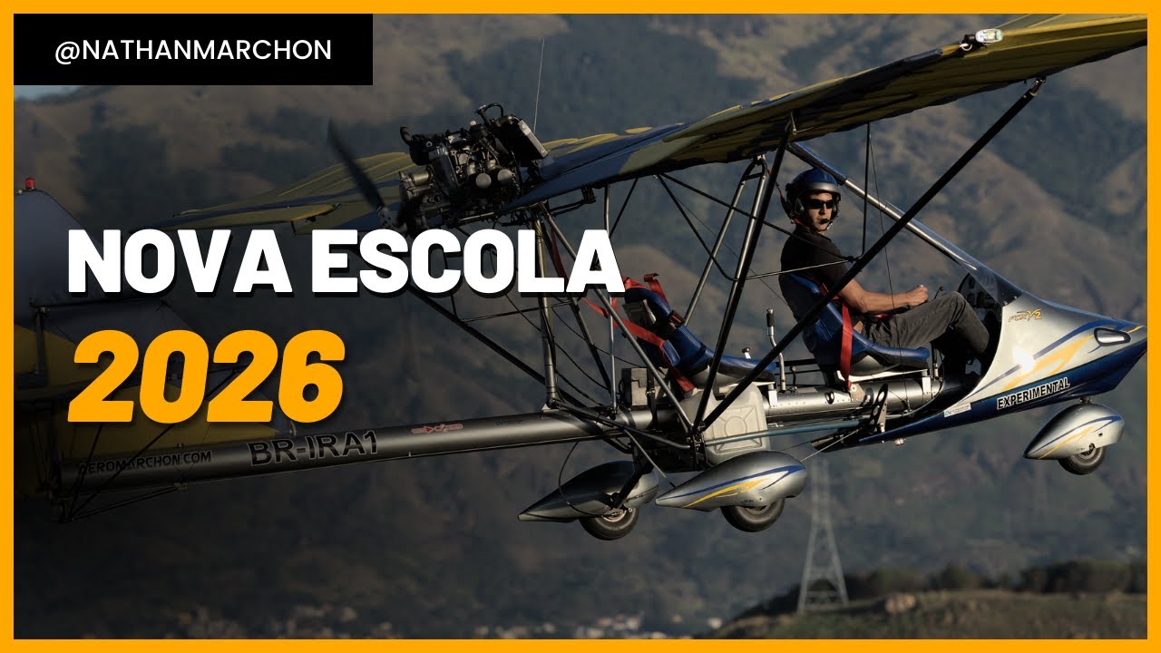 NOVA ESCOLA DE PILOTAGEM DE ULTRALEVE 2026