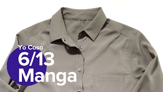 6/13 - Manga - Proyecto de Patronaje c/ Silvia Buera- Blusa de vestir con manga, puño y cuello