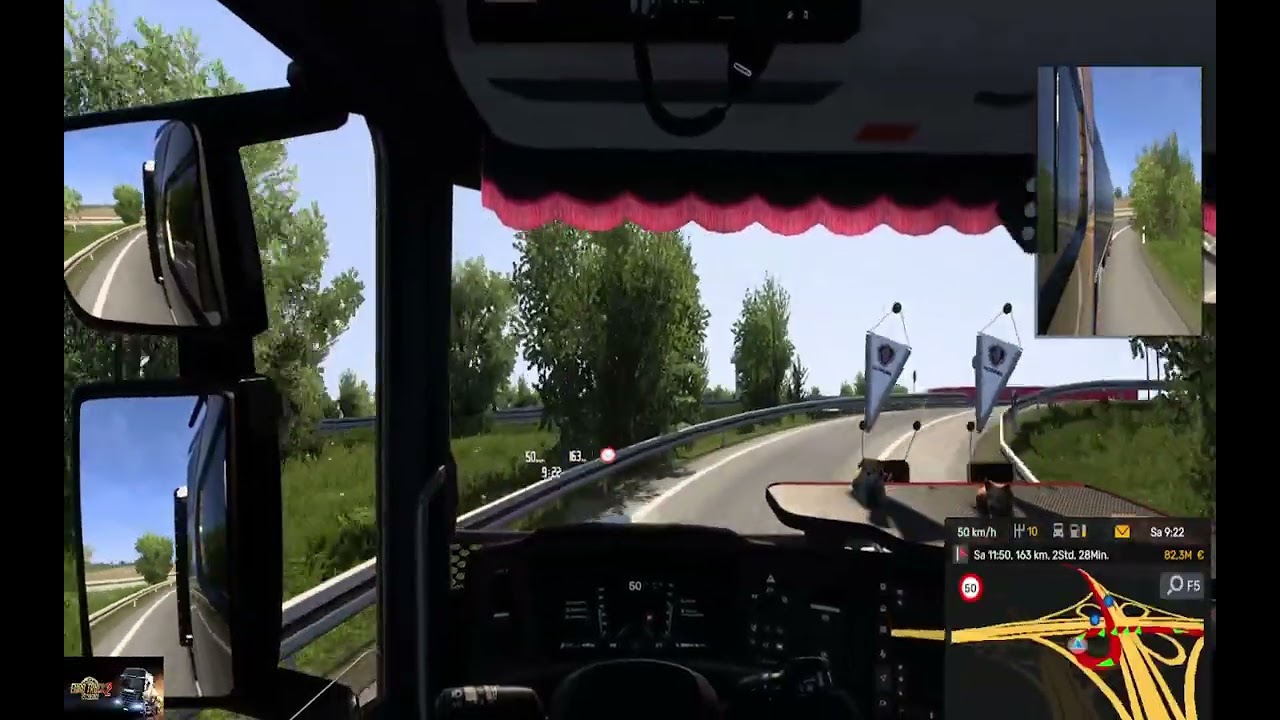 ETS2 TruckersMP server1 mein Scania S770 ohne Lenker der code in der Beschreibung