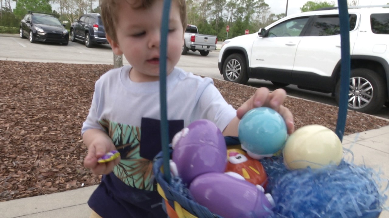 St. Johns County Today Easter Egg hunt YouTube