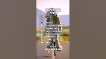 Thumbnail of Top 10 Coldplay songs #music #coldplay #song