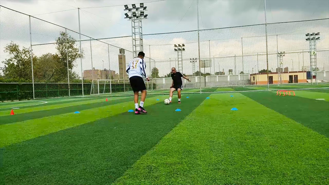 1on1:U16:coordination and agility +shooting| تمارين مركبه توافق ورشاقه بكره وبدون كره