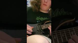 Fear Is The Weakness, intro solo, by In Flames #inflames #nuclearblastrecords #baritoneguitar