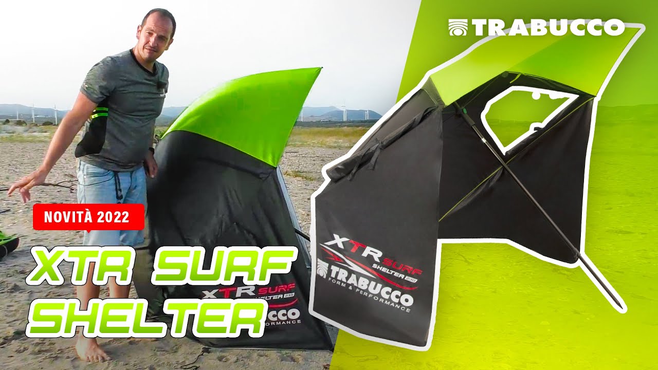 ECCO il MIGLIOR ombrello per SURFCASTING: XTR Surf Shelter ‼ » Recensione @Trabucco Fishing