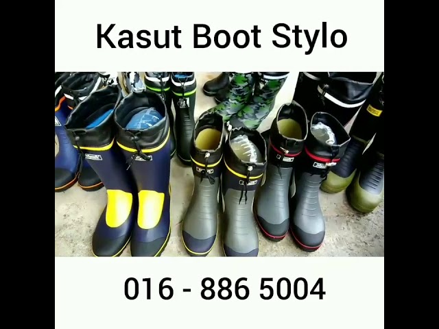 Kasut But Getah Oneniaga Com Youtube