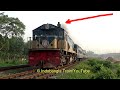 55 Years Old Dhaka Mail Train Passing Banani Rail Curver - Bangladesh Railway । ঢাকা মেইল ট্রেন