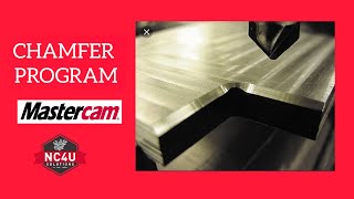 How to program Chamfer in Mastercam ? Mastercam இல் Chamferஐ புரோகிராம் செய்வது எப்படி ?- Mastercam