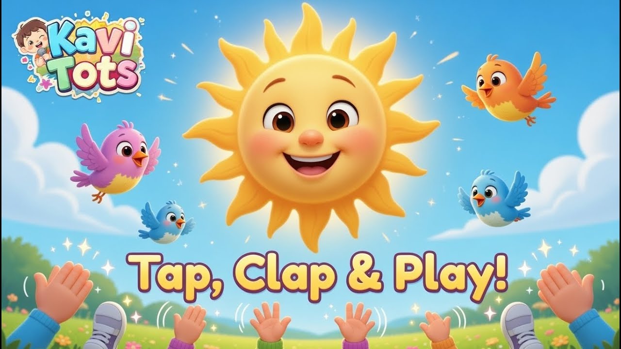 Tap, Clap, Laugh & Play | Kids Rhyme