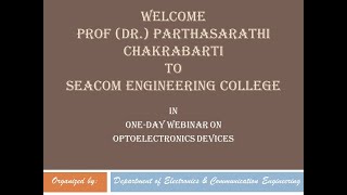 Webinar on Optoelectronics Devices