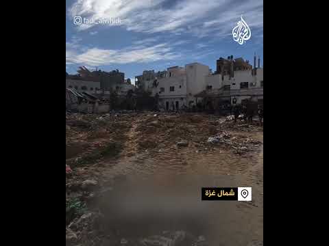 صحفي يوثق الوضع في مستشفى كمال عدوان بعد انسحاب قوات الاحتلال الإسرائيلي منها
